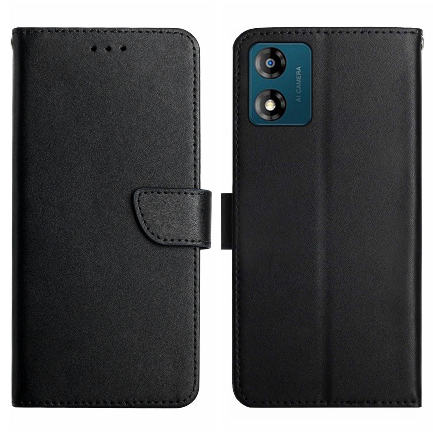 HT02 For Motorola Moto E13 4G Anti-Fingerprint Phone Shell Genuine Leather Nappa Texture Wallet Stand Phone Case Cover HT02 For Motorola Moto E13 4G Anti-Fingerprint Phone Shell Genuine Leather Nappa Texture Wallet Stand Phone Case Cover